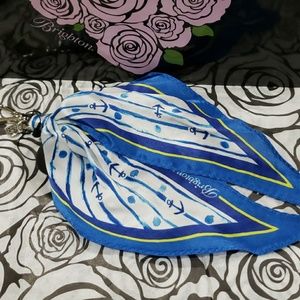 🌞Sale🛍 Brighton indigo blues scarf fob
